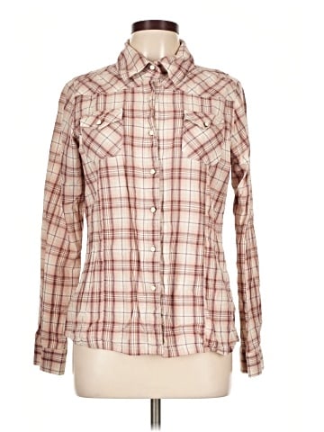 Ruff Hewn Long Sleeve Button-Down Shirt (view 1)