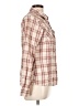 Ruff Hewn Plaid Burgundy Long Sleeve Button-Down Shirt Size 12 - photo 4