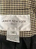 Jones New York 100% Polyester Houndstooth Gray Blazer Size 14 - photo 6