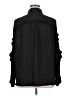 Express 100% Polyester Black Long Sleeve Blouse Size XL - photo 2