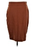 Unbranded Solid Brown Casual Skirt Size M - photo 2