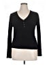 Faherty Black Long Sleeve Henley Size XL - photo 1