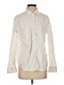 Unsubscribed 100% Cotton Ivory Long Sleeve Button-Down Shirt Size S - photo 1