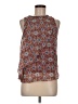 Millenium 100% Polyester Brown Sleeveless Blouse Size M - photo 1