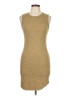 Forever 21 Solid Tan Casual Dress Size L - photo 1