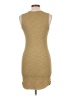 Forever 21 Solid Tan Casual Dress Size L - photo 2