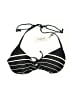 Vitamin A Stripes Black Swimsuit Top Size 8 - photo 1