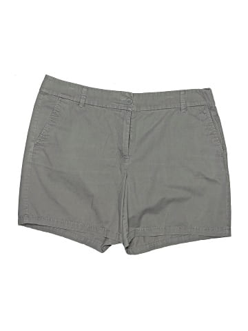 Ann Taylor LOFT Outlet Khaki Shorts (view 1)