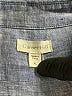Garnet Hill 100% Linen Blue Long Sleeve Button-Down Shirt Size XL - photo 7