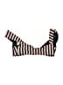 Topshop Stripes Black Swimsuit Top Size 6 - photo 2