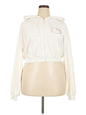 Hello Kitty Zip Up Hoodie (view 1)