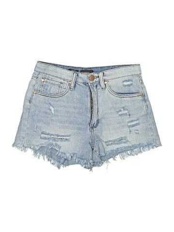 See Thru Soul Denim Shorts (view 1)