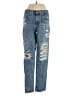 Adriano Goldschmied 100% Cotton Graphic Blue Jeans Size 27 waist - photo 1