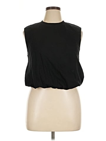 MNG Sleeveless Blouse (view 1)