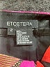 Etcetera 100% Acetate Print Brown Casual Skirt Size 2 - photo 4