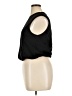 MNG 100% Cotton Black Sleeveless Blouse Size XL - photo 5