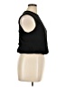 MNG 100% Cotton Black Sleeveless Blouse Size XL - photo 4