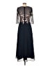 Betsy & Adam 100% Polyester Blue Cocktail Dress Size 10 - photo 2
