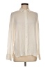 Vince. Solid Ivory Long Sleeve Blouse Size M - photo 1