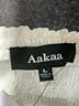 AaKaa 100% Polyester Ivory Casual Dress Size L - photo 7