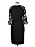Nanette Lepore Damask Black Cocktail Dress Size 12 - photo 2