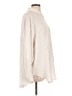LILYSILK 100% Silk Stripes Ivory Long Sleeve Silk Top Size L - photo 4