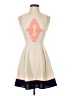 Sugar Lips Graphic Ivory Cocktail Dress Size XS - photo 1