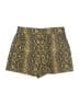 Zara Animal Print Gold Shorts Size S - photo 1