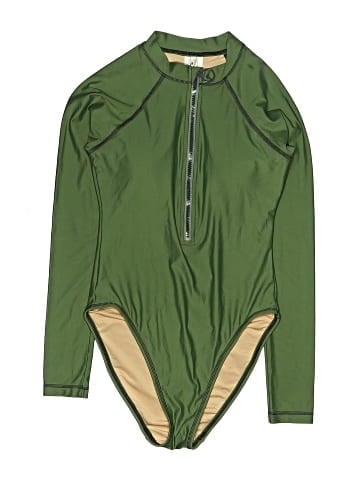 Madewell Madewell Second Wave Rash Guard One-Piece Swimsuit (view 1)