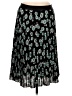 Express 100% Polyester Animal Print Black Casual Skirt Size M - photo 1
