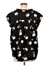 Buffalo by David Bitton Floral Black Sleeveless Blouse Size L - photo 2