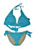 Mossimo Tweed Blue Two Piece Swimsuit Size M - photo 1