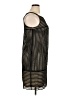 Steve Madden 100% Polyester Stripes Black Cocktail Dress Size 14 - photo 4