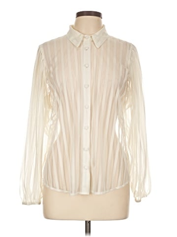 Worthington Long Sleeve Blouse (view 1)
