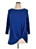 Gibson Blue 3/4 Sleeve Top Size XL - photo 1