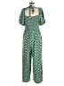 Assorted Brands Hearts Green Jumpsuit Size XL - photo 2
