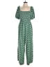 Assorted Brands Hearts Green Jumpsuit Size XL - photo 1