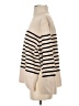 H&M Stripes Tan Turtleneck Sweater Size S - photo 5