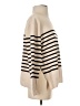 H&M Stripes Tan Turtleneck Sweater Size S - photo 4