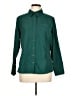 L.L.Bean Green Long Sleeve Blouse Size L (petite) - photo 1