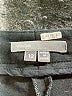 Vince. 100% Polyamide Solid Black Active Pants Size 12 - photo 7