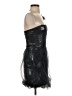BCBGMAXAZRIA 100% Polyester Black Cocktail Dress Size 0 - photo 4
