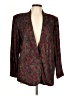 Assorted Brands Paisley Burgundy Blazer Size 10 - photo 1