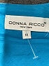 Donna Ricco 100% Polyester Blue Cocktail Dress Size 10 - photo 7