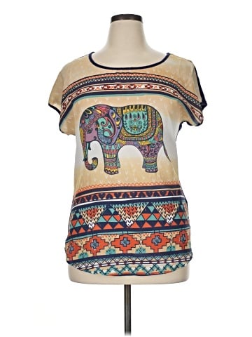 Espresso Short Sleeve Top (view 1)