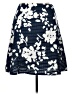 Renee C. Floral Blue Casual Skirt Size XL - photo 2
