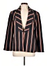 Chico's Stripes Orange Blazer Size Lg (2) - photo 1