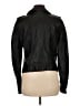 Trouve 100% Leather Black Leather Jacket Size M - photo 2
