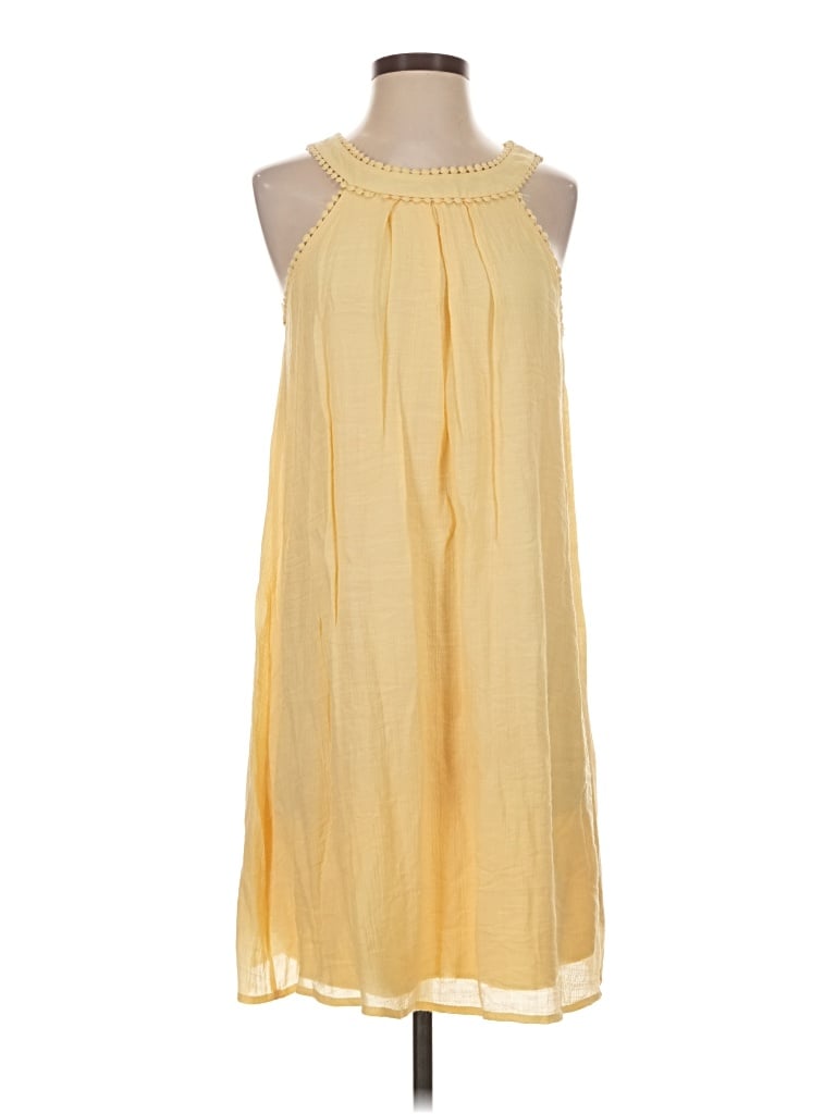 Pre-owned Naif Casual Dress In Yellow