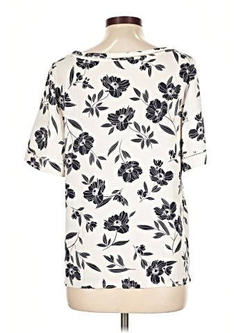 Ann Taylor Short Sleeve Blouse (view 2)